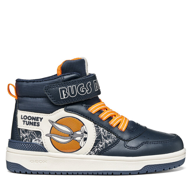 Sneakersy Geox J Washiba Boy J66LQF 054FU C0659 M Granatowy - chłopięce