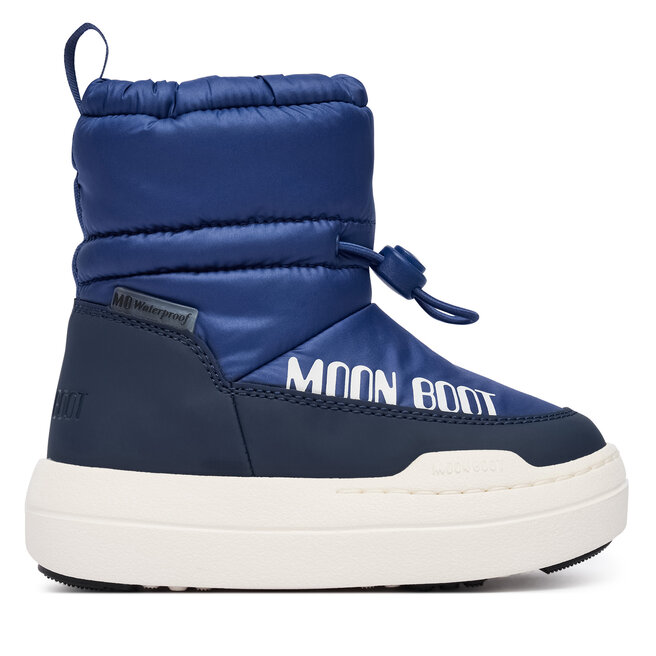 Śniegowce Moon Boot Jr Park Tube Mid Wp 80D3440090 S Granatowy - dziewczęce