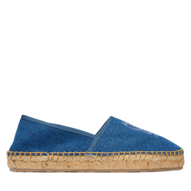 Espadryle LOVE MOSCHINO JA10532G0OJO5700 Niebieski - kobiece