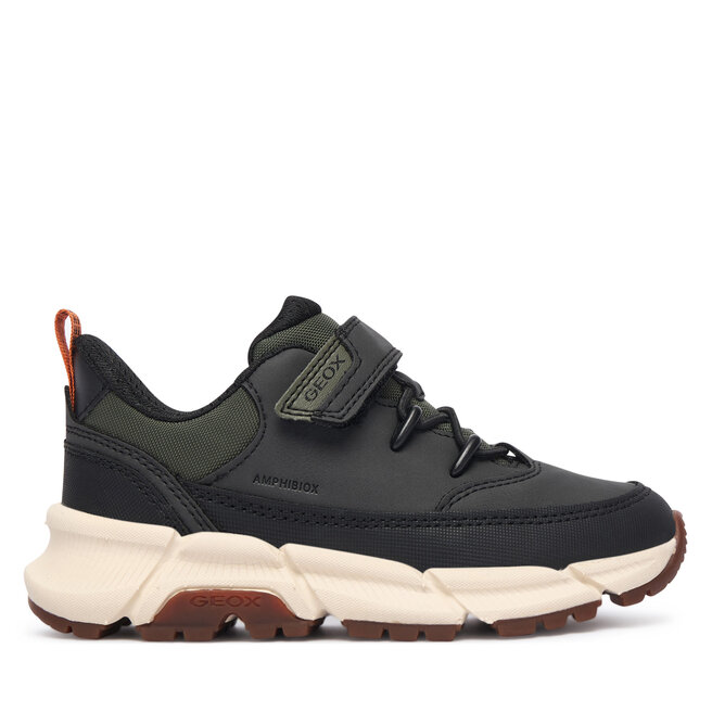 Sneakersy Geox J Flexyper Plus Boy B Abx J56LCA 0MEFU C0033 M Zielony ciemny - chłopięce