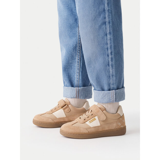 Sneakersy Guess CEO-CI12-3210-03(III)DZ Beżowy - dziewczęce