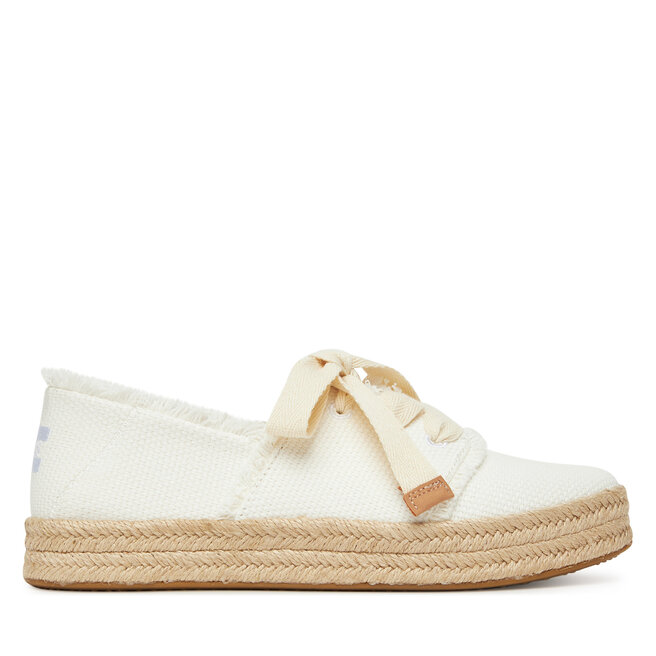 Espadryle Toms Carolina 10021879 Biały - kobiece