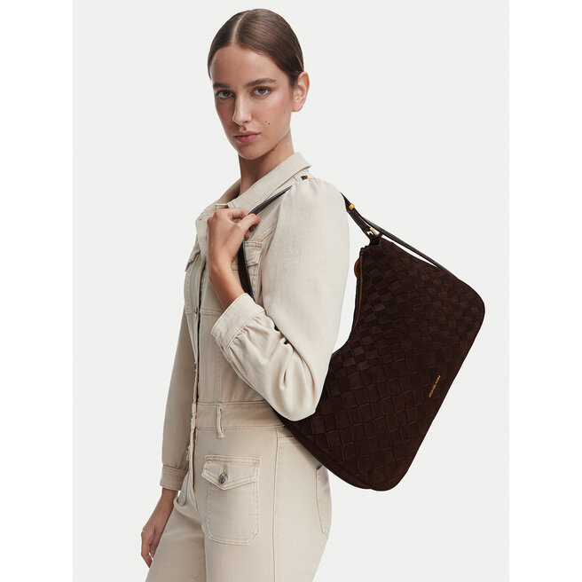 Torebka MICHAEL Michael Kors 30F6AY5L2L Brązowy -