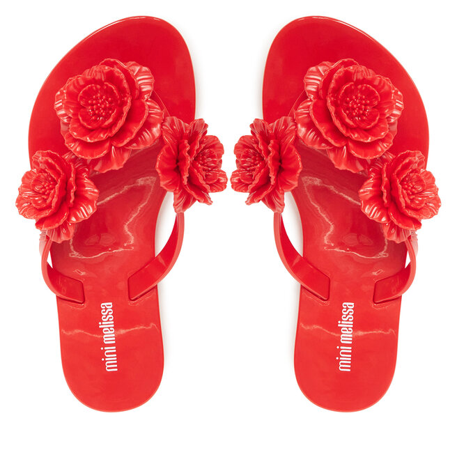 Japonki Melissa Mini Melissa Harmonic Springtime Inf M 35705 Czerwony -
