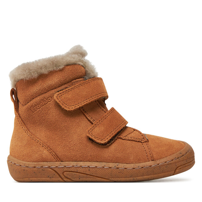 Kozaki Froddo Minni Suede G2110141-2 S Brązowy - dziewczęce