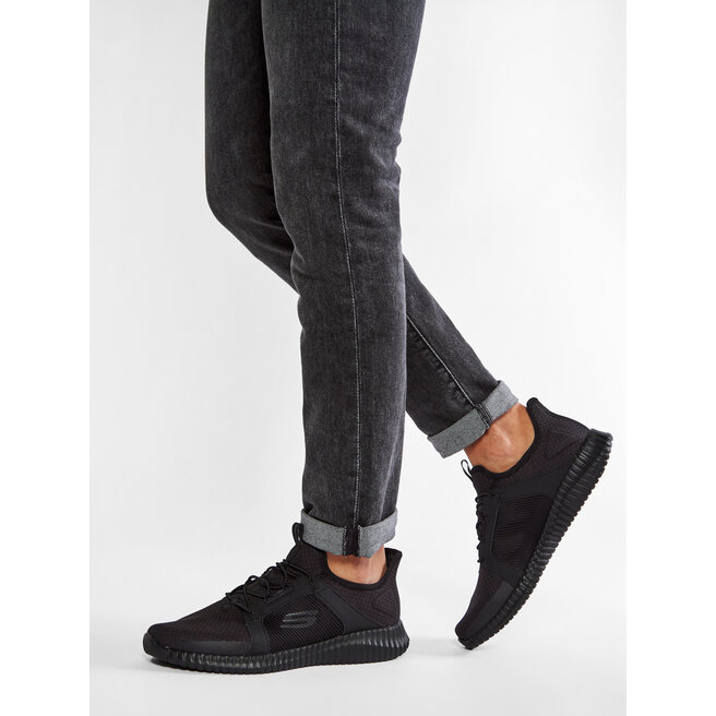 Sneakersy Skechers Elite Flex 52640/BBK Czarny - męskie