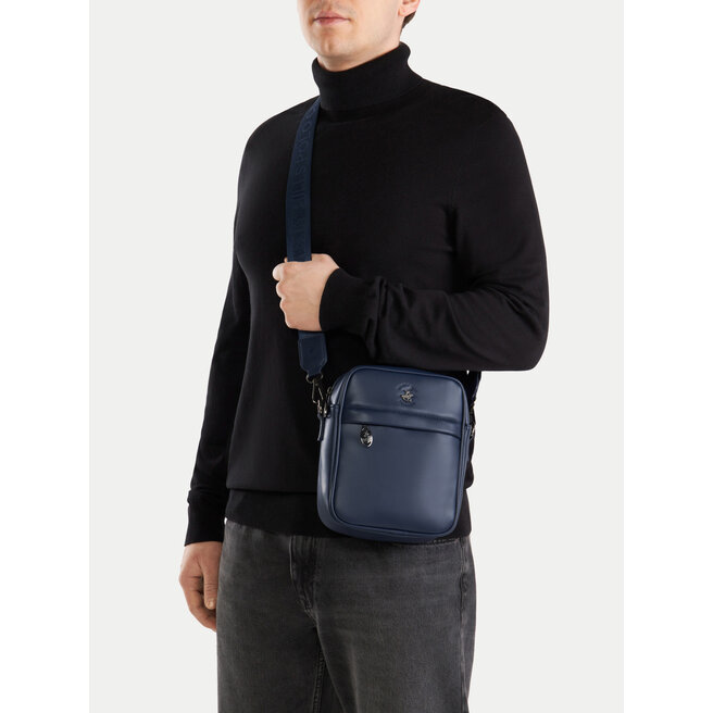 Saszetka Beverly Hills Polo Club CWBEO-BHPC-L-018-07. Granatowy -