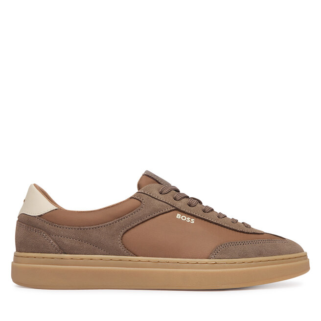 Sneakersy BOSS Kieran 50567947 Beżowy - męskie