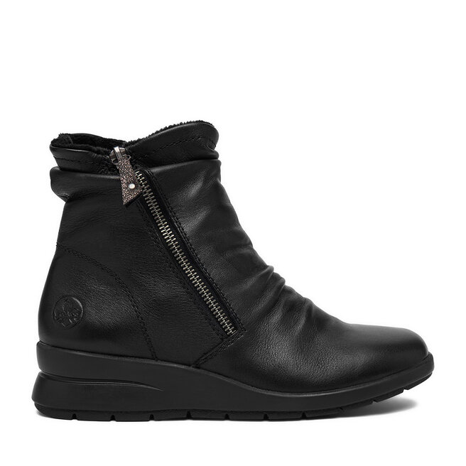 Botki Rieker CEO-L4864-00 Czarny - kobiece