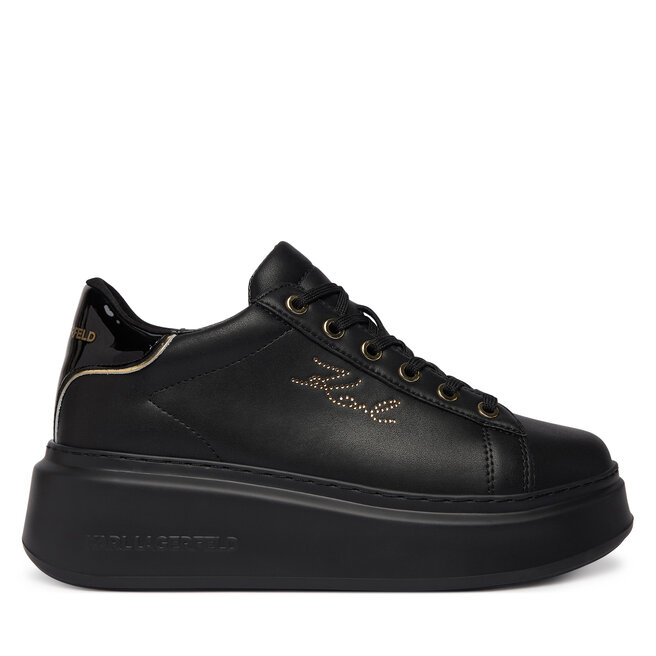 Sneakersy KARL LAGERFELD Anakapri KL63518A Czarny - kobiece