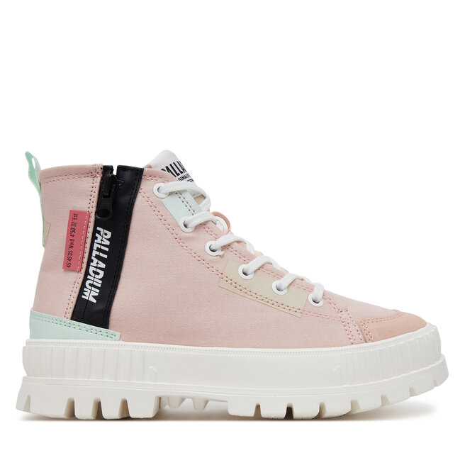 Sneakersy Palladium Pallashock Backzip 2 94469-605-M Różowy - kobiece