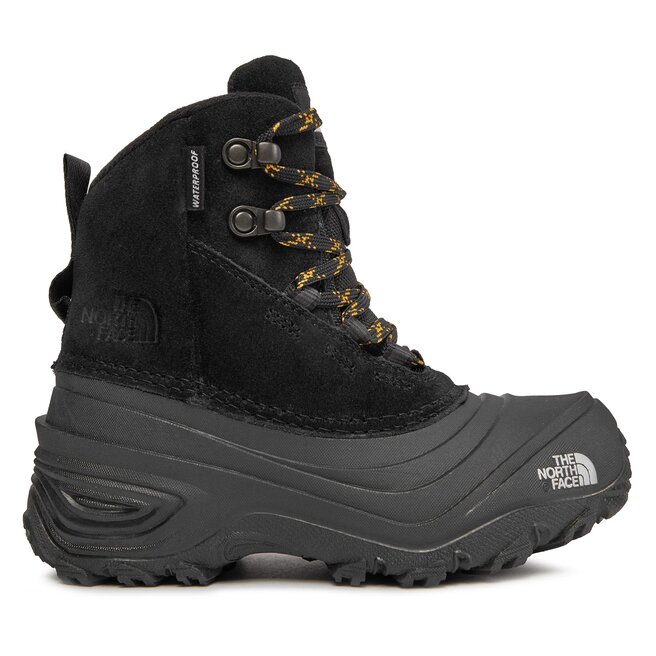 Śniegowce The North Face Y Chilkat V Lace WpNF0A7W5YKX71 Czarny - chłopięce