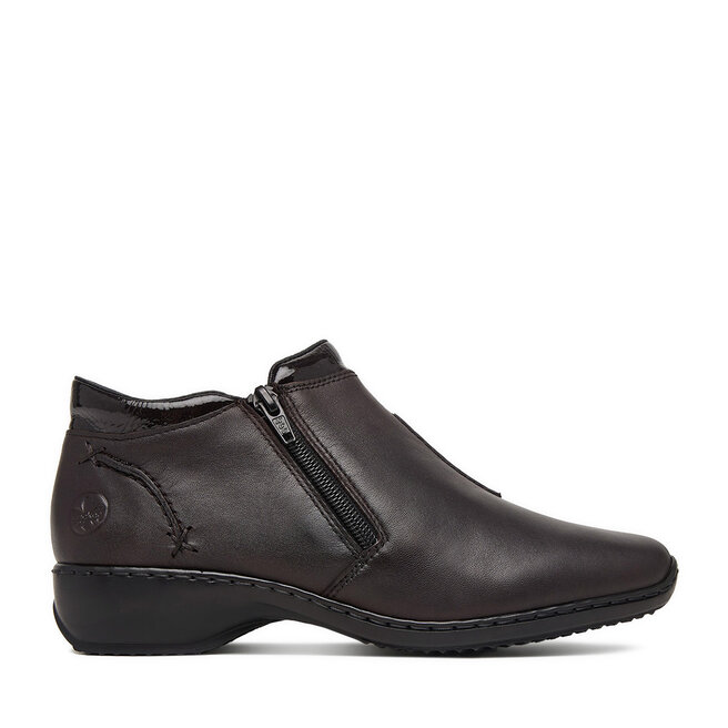 Botki Rieker CEO-L3882-25 Brązowy ciemny - kobiece