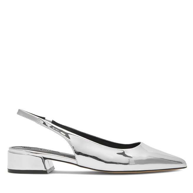 Baleriny Nine West WFA2609-1 Srebrny -