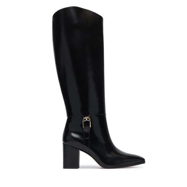 Kozaki LAUREN RALPH LAUREN Rlyn Bk T Hl Bo Tal 802P12879001 Czarny - kobiece