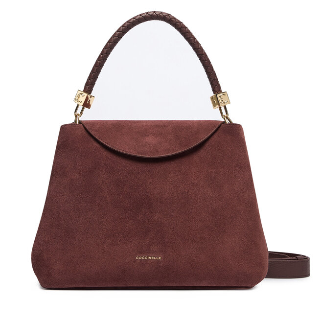Torebka Coccinelle VCL Coccinelletiggy Suede Bim E1 VCL 18 01 01 Bordowy -