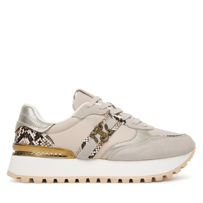 Sneakersy Just Cavalli 80RA3SJ2 ZSE68 Beżowy - kobiece