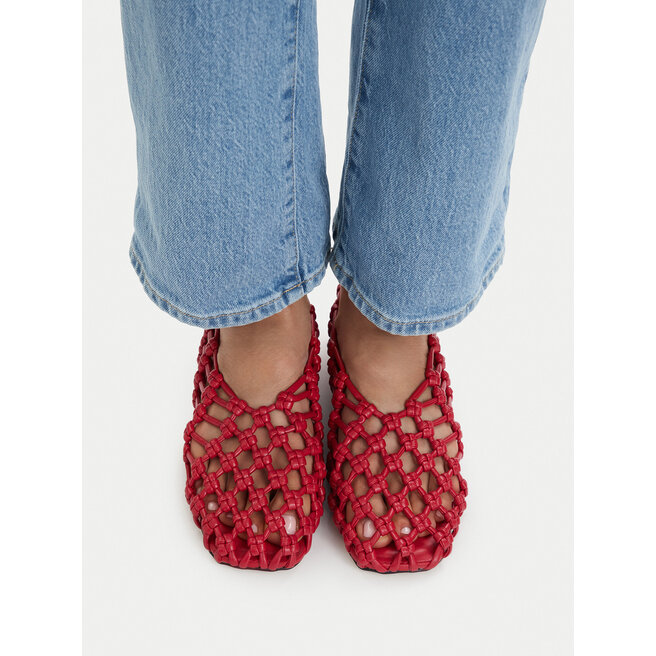 Baleriny Badura EO-ALEXA-LT917 Czerwony -