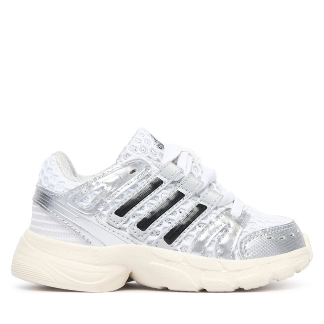 Sneakersy adidas Adistar Control 5 Elastic Lace KK4252 Biały - dziewczęce