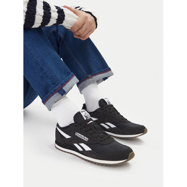 Sneakersy Reebok EO-CLASSIC AZ 100239547 Czarny - męskie
