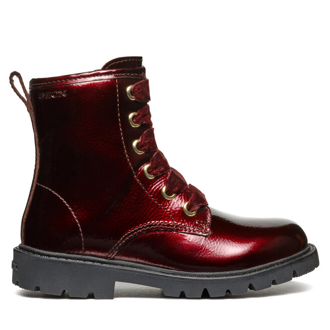 Kozaki Geox J Shaylax Girl J46EXA 00067 C7005 D Bordowy - dziewczęce