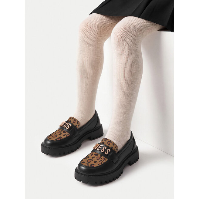Loafersy Guess EO-CS6729-03 Czarny - dziewczęce