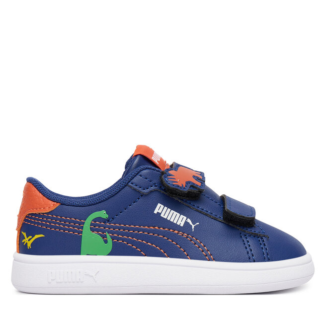 Sneakersy Puma Puma Smash 3.0 Dino V Inf 405637 02 Granatowy - chłopięce