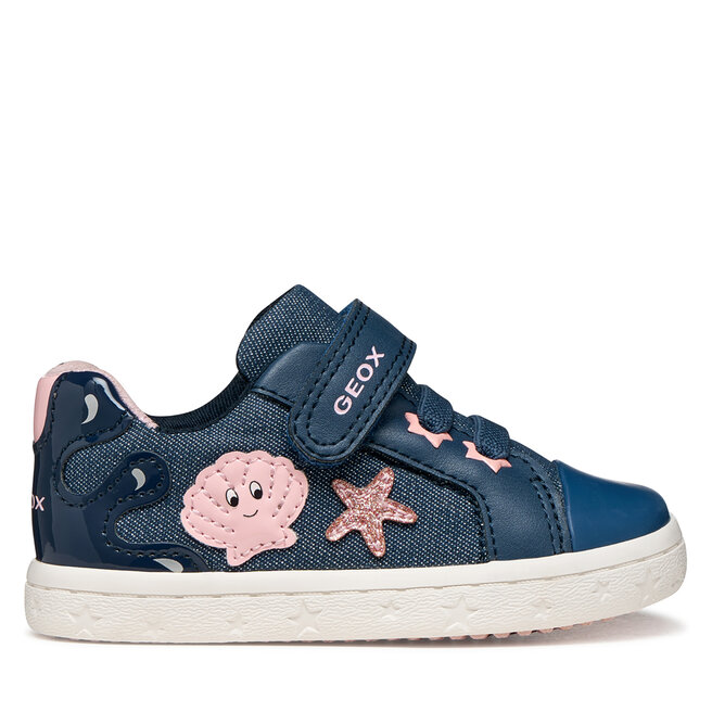 Trampki Geox B Gisli Girl B651MB 00954 C4BE8 M Granatowy - dziewczęce