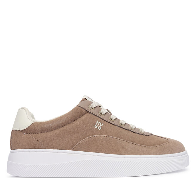 Sneakersy HUGO Lyzz 50563568 Beżowy - kobiece