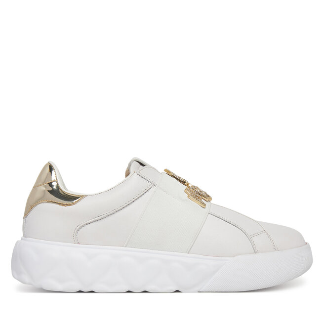 Sneakersy LOVE MOSCHINO JA15064G1MIA610A Biały - kobiece