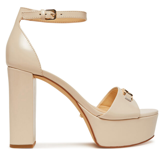 Sandały Guess FLJSET LEA03 Écru - kobiece