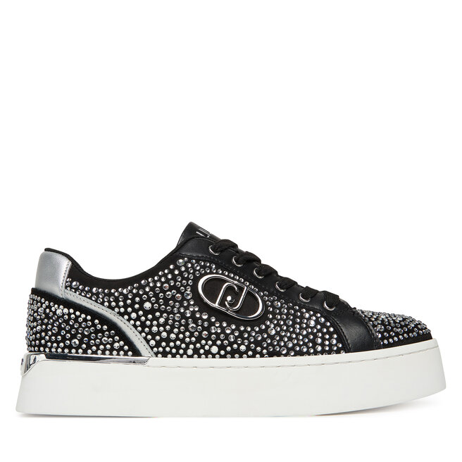 Sneakersy Liu Jo Pretty 06 BF5041 PX353 Czarny - kobiece