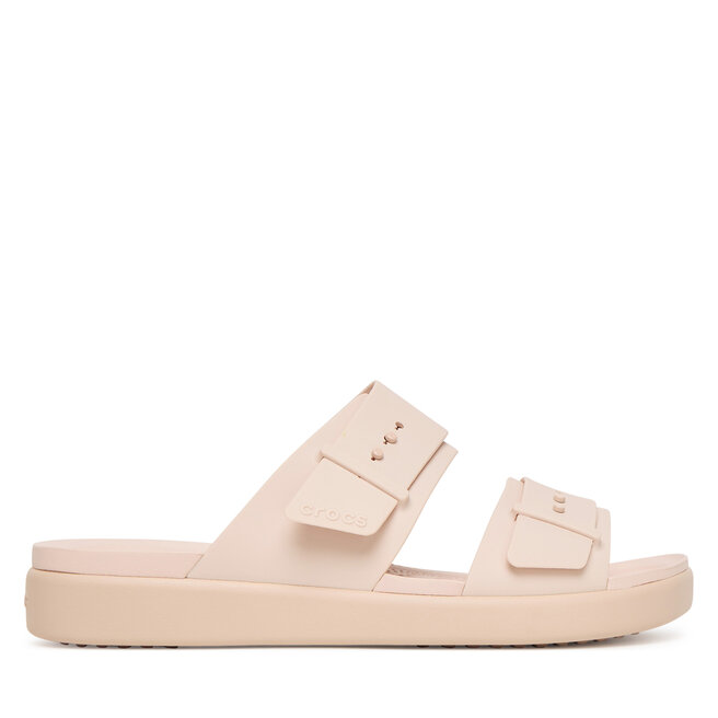 Klapki Crocs Brooklyn Buckle Low Low 211215 Różowy -
