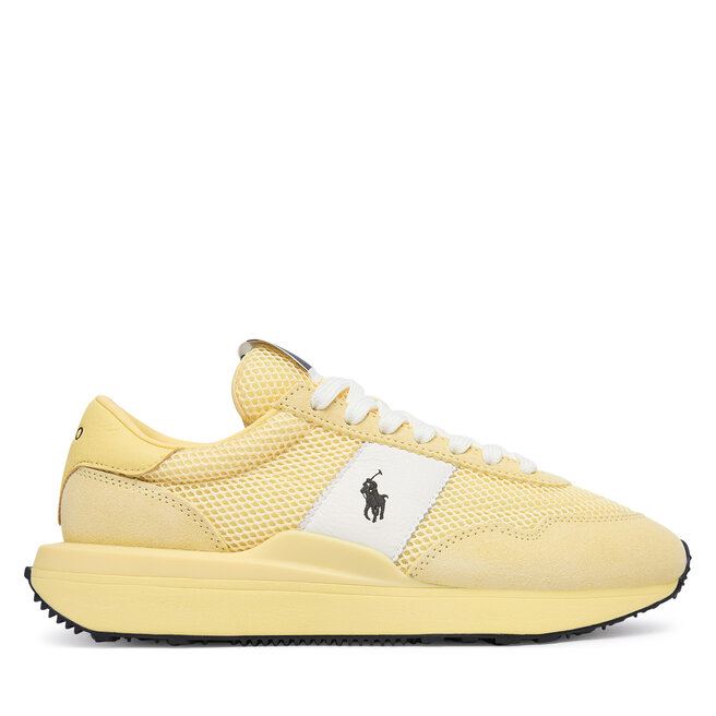 Sneakersy Polo Ralph Lauren 804P15653003 Żółty - kobiece