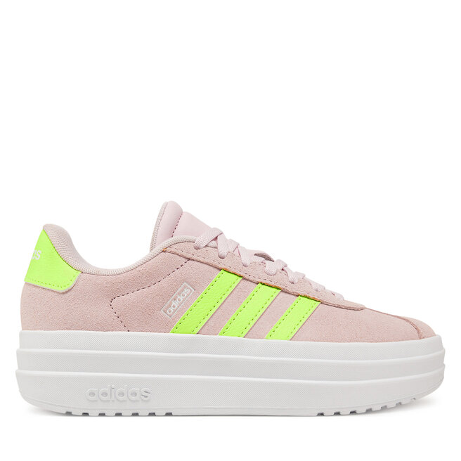 Sneakersy adidas VL Court Bold JI1017 Różowy - dziewczęce