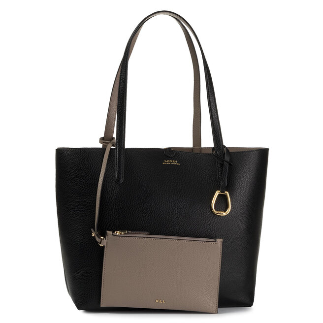 Torebka Lauren Ralph Lauren Rvrsble Tote 431795329001 Czarny -