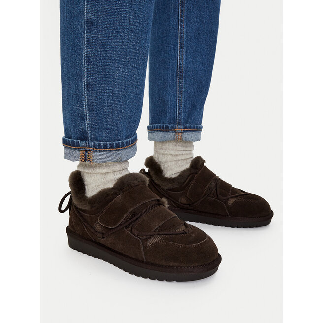 Sneakersy Badura C-LAN-TS6333-02 Brązowy ciemny - kobiece