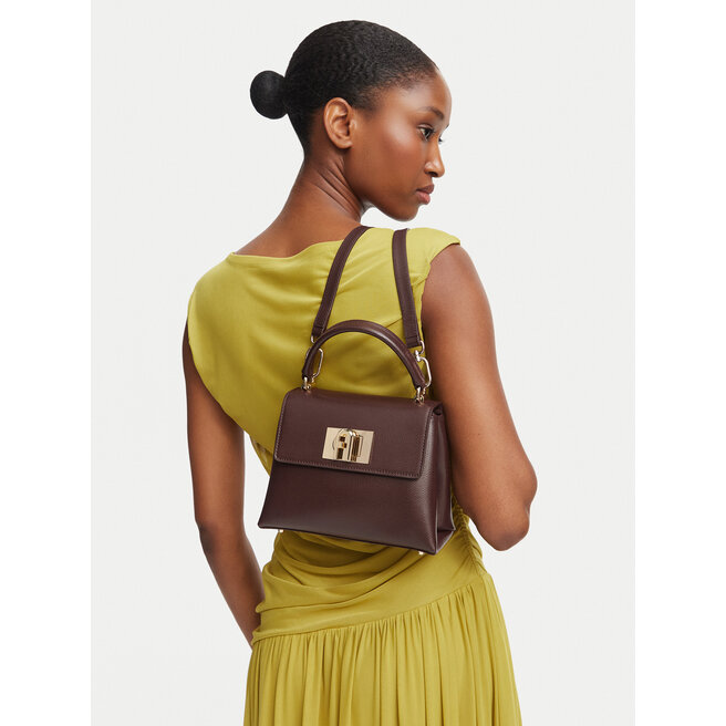Torebka Furla 1927 Mini Top Handle WB00109 ARE000 4284S Brązowy ciemny -