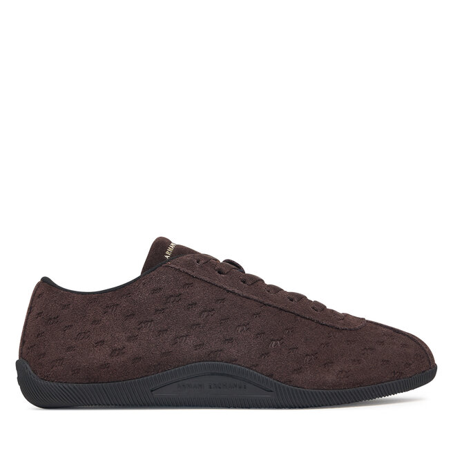Sneakersy Armani Exchange XW003118 AF17465 U6032 Brązowy ciemny - kobiece