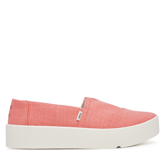 Tenisówki Toms Verona Slip On 10021859 Różowy - kobiece