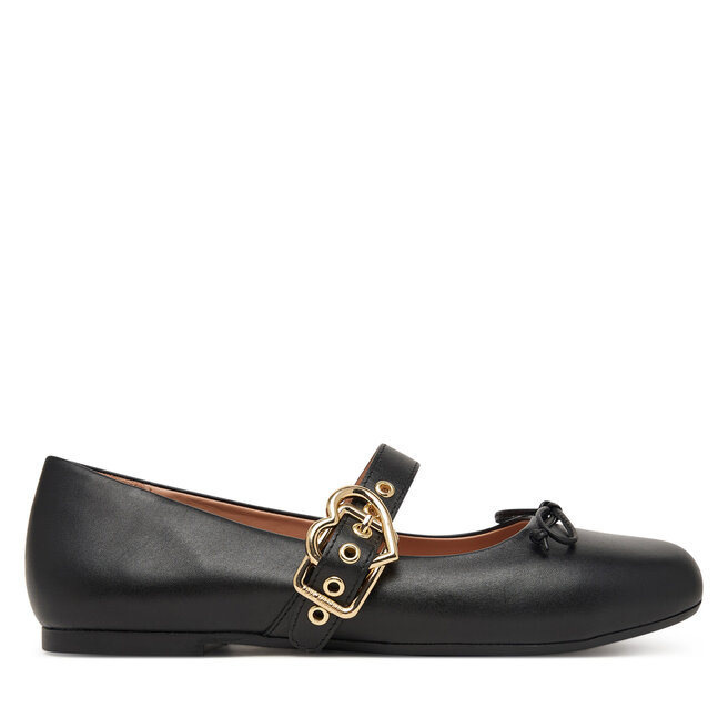 Baleriny LOVE MOSCHINO JA11091G1PIE0000 Czarny -