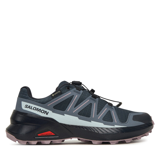 Buty do biegania Salomon Speedcross Peak Gore-Tex L47790700 Granatowy - kobiece