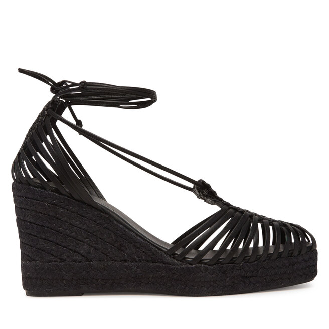 Espadryle Weekend Max Mara Quirino 2515521115670 Czarny - kobiece