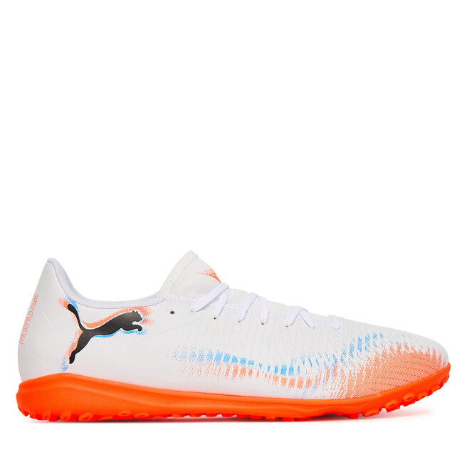 Buty do piłki nożnej Puma Future 8 Play Tt 108605 01 Biały - męskie