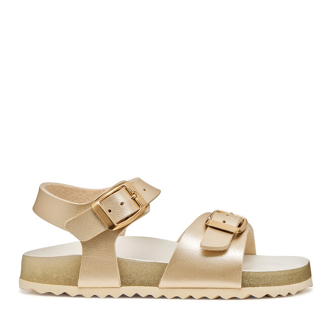 Sandały Geox J Adriel Girl J558MI 000NF C2010 D Złoty - dziewczęce