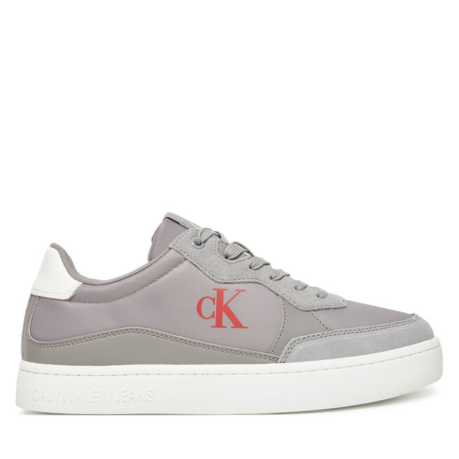 Sneakersy Calvin Klein Jeans Classic Cupsole Mg Nylon Mix YM0YM01304 Szary - męskie