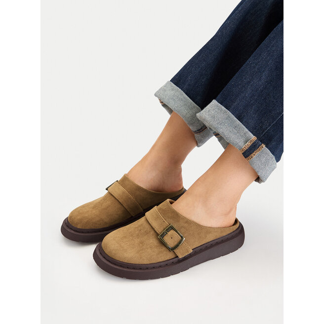 Klapki DeeZee CEO-HY7010-7 Beżowy -