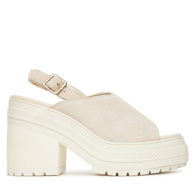 Sandały Converse Chuck 70 De Luxe Heel Mule A15070C Écru - kobiece