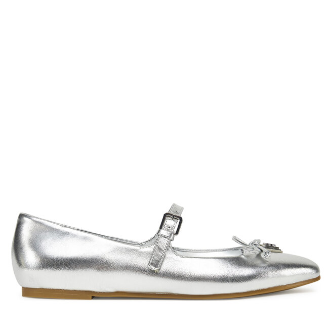 Baleriny Guess FLJKAY LEM02 Srebrny -