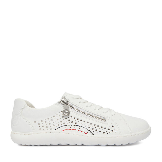 Sneakersy Rieker CEO-52824-80 Biały - kobiece